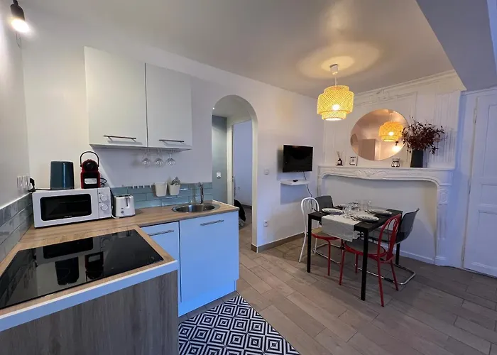 Tabi Appart ,Modern Chic Vs Free Parking,Wifi,Draps