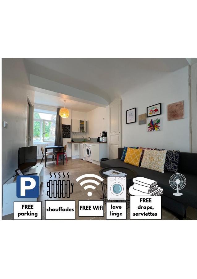 Appartement Tabi ,modern Chic Vs Free Parking,wifi,draps